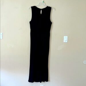 Women’s black Maxi Dress plus size XL 16-18 soft stretchy popover style